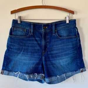 J. Crew Cutoff Denim Shorts, Medium Wash, size 8/ 29 / M